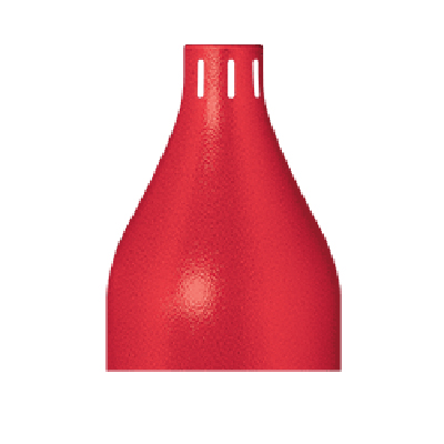 Hatco DL-500 8.5" H x 6.13" Dia. 1 Bulb Standard Decorative Heat Lamp Standard