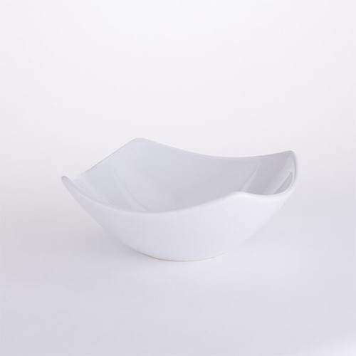 American Metalcraft SQND11 10" 76 Oz. Ceramic White
