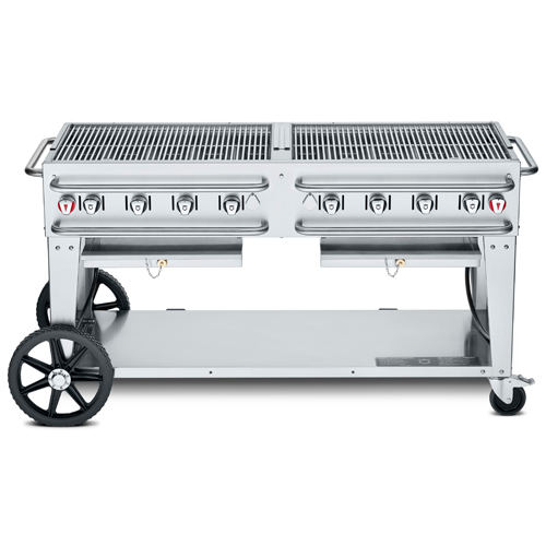 Crown Verity CV-RCB-60-SI-BULK 69" Series Grill - 129,000 BTU