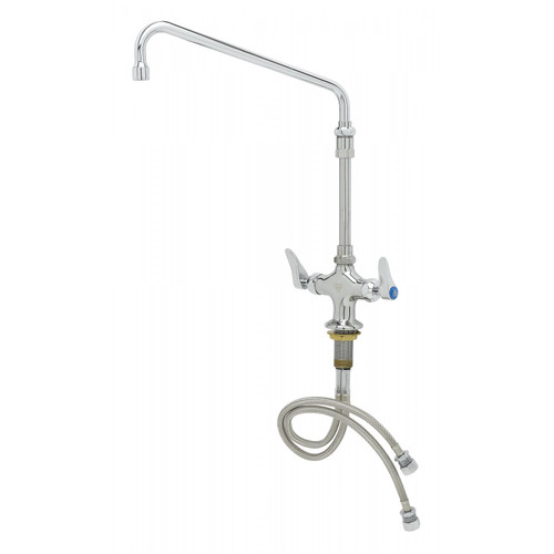 T&S Brass B-0201-02 Mixing Faucet single hole deck mount 12"