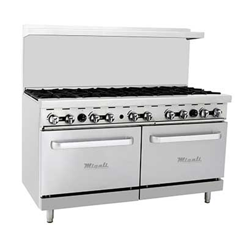 Migali C-RO10B-NG 60" Natural Gas Range - 305,000 BTU