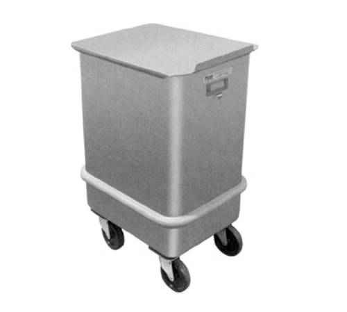 Piper Products 47-75 Mobile Stainless Steel Sliding Ingredient Bin