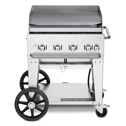 Crown Verity CV-MG-30LP 38" Liquid Propane Outdoor Griddle - 64,500 BTU