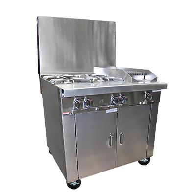Southbend P36A-BBC-NG 36.5" Natural Gas Platinum Heavy Duty Range - 217,000 BTU