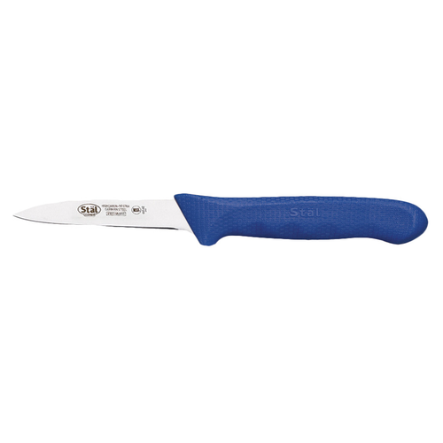 Winco KWP-30U 3.25" Blue Paring Knife (2 Each Per Pack)