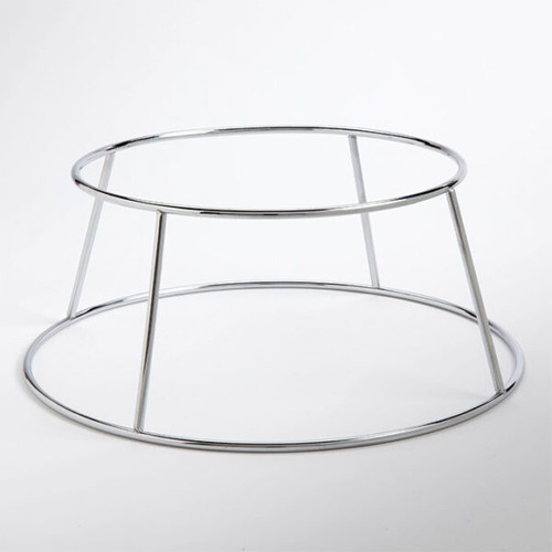 American Metalcraft SDRCK4 7.5" Top Dia. x 9.63" Bottom Dia. x 4" H Stainless Steel Display Rack