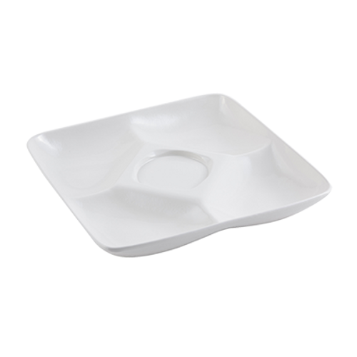 Bon Chef 9200CHESTNUT Ceramic Matte Brown Buffet Display Tray