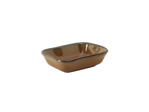 Tuxton GAJ-552 8 Oz. Ceramic Mojave Rectangular Side Dish (2 Dozen Per Case)