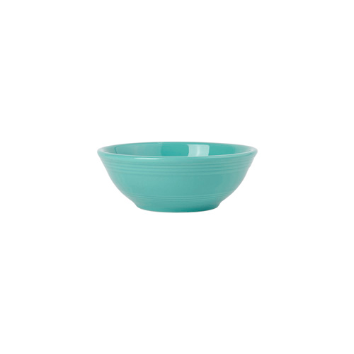 Tuxton CIB-1303 5-5/8" 13 Oz. Ceramic Island Blue Round Nappie (2 Dozen Per Case)