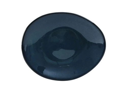 Tuxton GAN-651 Ceramic Night Sky Oblong Ellipse Plate (1 Dozen)