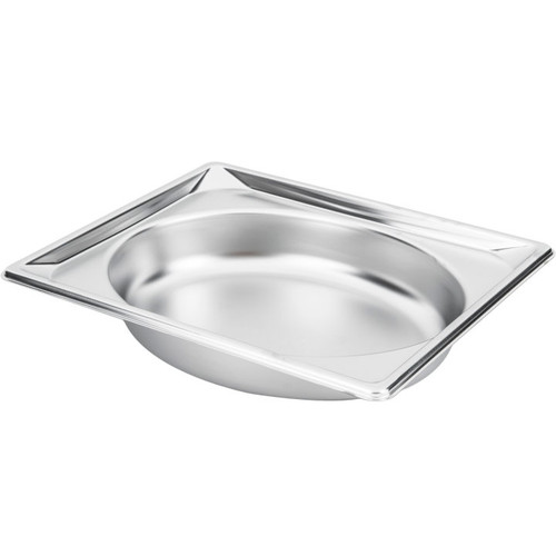 Vollrath 3102020 Super Pan Super Shape Half Oval Pan 2.2 Quart