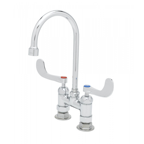 T&S Brass B-0328-CR Bar Faucet deck mount 4"
