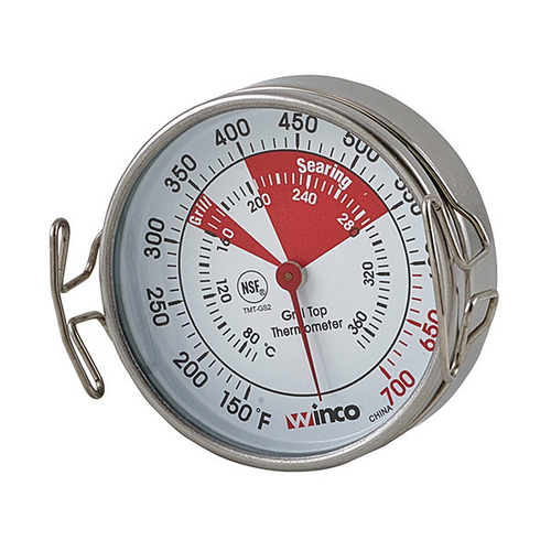 Winco TMT-GS2 2" Grill Surfaces Thermometer