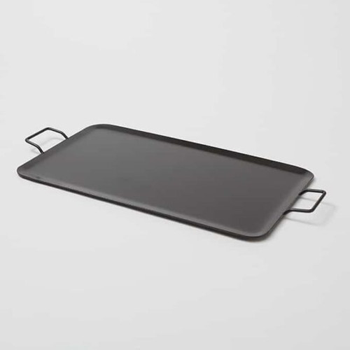 American Metalcraft G72 27" W x 16" D x 5" H Rectangular Replacement Iron Griddle