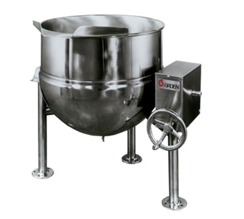 Groen DL-20 20 Gallon 2/3 Jacket Direct Steam Tilting Kettle