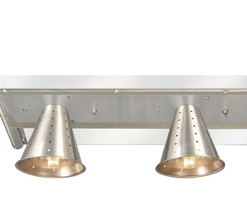 Piper Products RBHL-60 Bullet Type Heat Lamps with 4 Openings