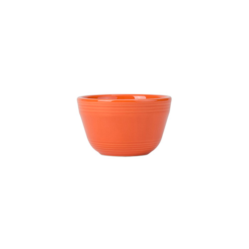 Tuxton CPB-0752 3-3/4" 7-1/2 Oz. Ceramic Papaya Round Bouillon (2 Dozen Per Case)
