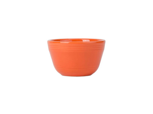 Tuxton CPB-0752 3-3/4" 7-1/2 Oz. Ceramic Papaya Round Bouillon (2 Dozen Per Case)