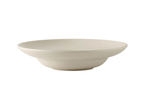 Tuxton BED-1204 12" 21 Oz. Ceramic American White/Eggshell Round Pasta/Salad Bowl (1 Dozen)