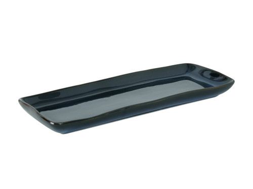 Tuxton GAN-551 Ceramic Night Sky Rectangular Tray (1 Dozen)
