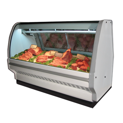 Howard McCray R-CMS40E-4C-S-LED 51-1/2"W Red Meat Service Case
