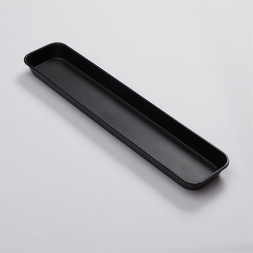 American Metalcraft MT6 29.75" W Black Rectangle Endurance Market Tray