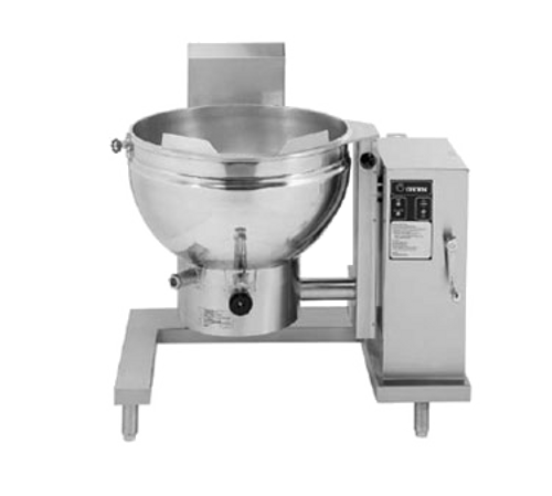 Groen DHS-40A-LP 40 Gallon 2/3 Jacket Liquid Propane Tilting Kettle - 150,000 BTU