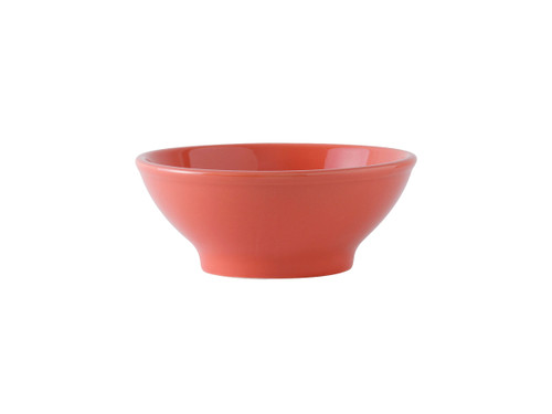 Tuxton BNB-2508 6-3/4" 25 Oz. Ceramic Cinnebar Round Menudo/Salad Bowl (1 Dozen)