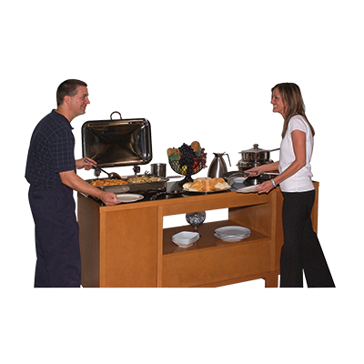 Spring USA CREDENZA1 Induction Hot Food Serving Counter