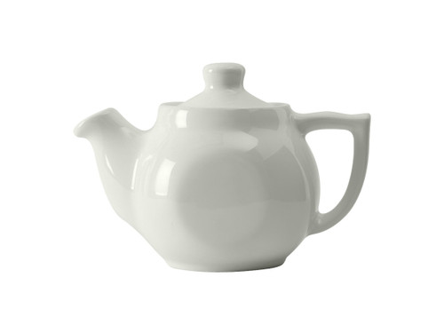 Tuxton BWT-18A China Coffee Pot/Teapot 18 Oz. White - 1 Dozen Per Case (1 Dozen)