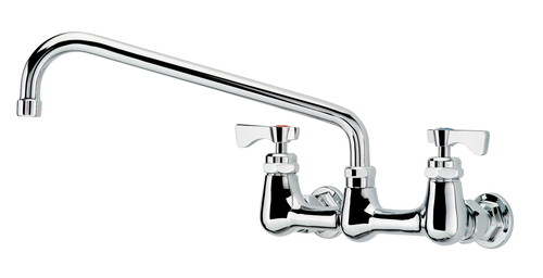 Krowne 14-814L Royal Series 8" Center Wall Mount Faucet with 14" Spout