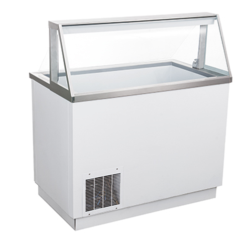 Admiral Craft USDP-47 47" W White U-STAR Ice Cream Dipping Cabinet - 115 Volts