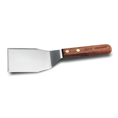 Dexter 16271 4" Stainless Steel Traditional Hamburger Turner