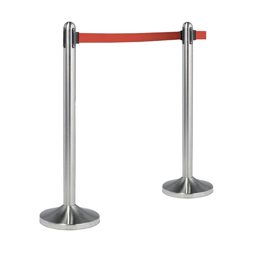 American Metalcraft RSRTRD Securit Barrier Post and Base System portable