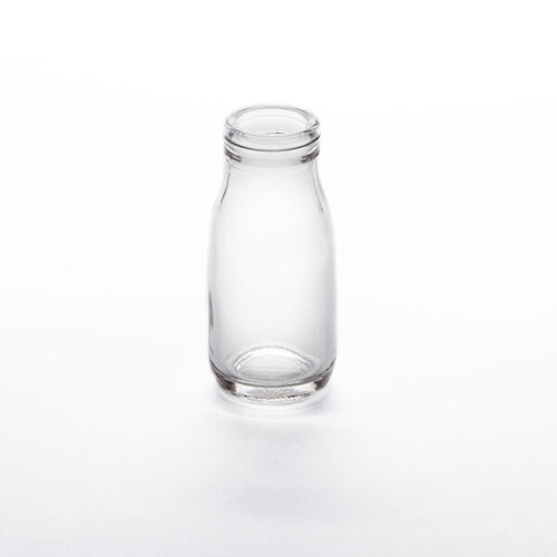 American Metalcraft GMB3 3 Oz. 1.75" Dia. x 4" H Glass Milk Bottle
