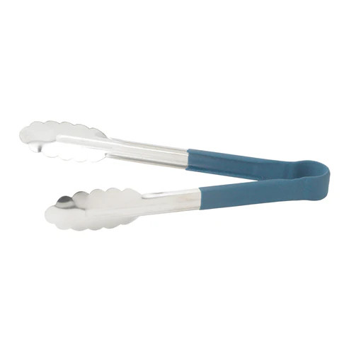 Winco UTPH-9B 9" Stainless Steel Utility Tongs