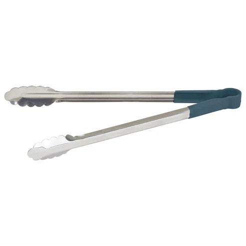 Winco UTPH-16B 16" Stainless Steel Utility Tongs