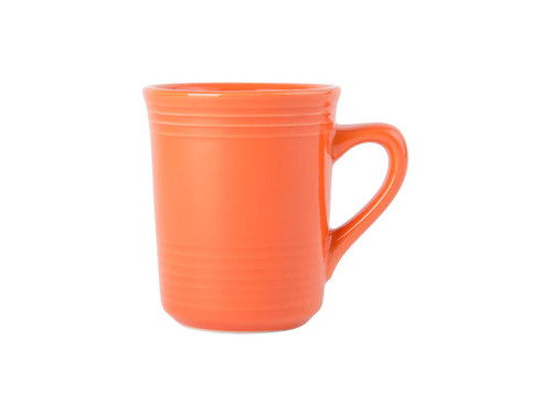 Tuxton CPM-085 3" 8 Oz. Ceramic Papaya Gala Mug (2 Dozen Per Case)