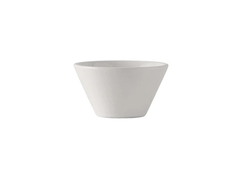 Tuxton BWB-080B 4-1/8" 8 Oz. Ceramic White Round Bouillon (1 Dozen)
