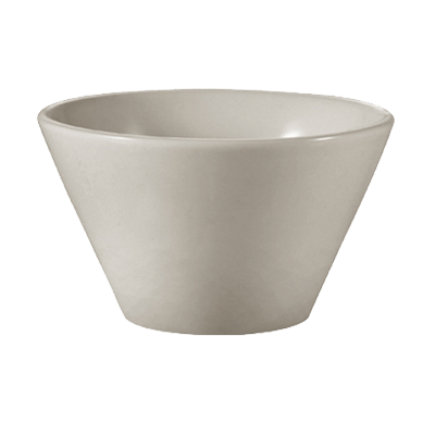 CAC China REC-V46 7 Oz. American White Ceramic Round REC Bowl (3 Dozen Per Case)