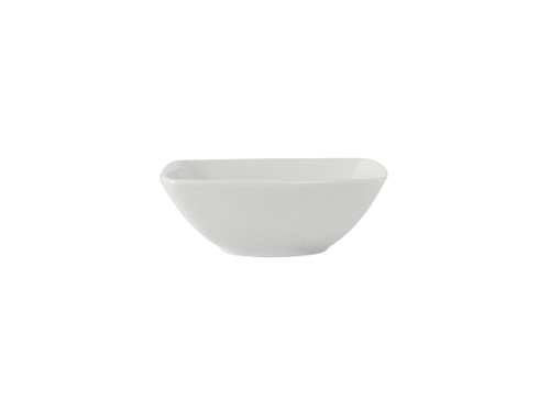 Tuxton GLP-500 8Oz. Porcelain Porcelain White Square Mini Bowl (1 Dozen)
