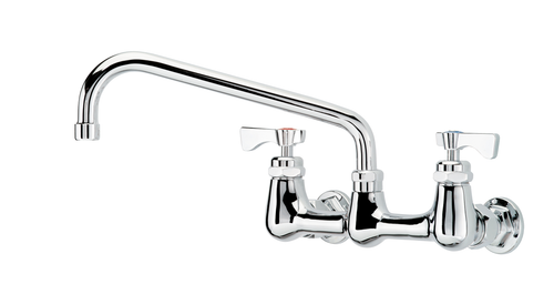 Krowne 14-808L Royal Series 8" Center Wall Mount Faucet with 8" Spout