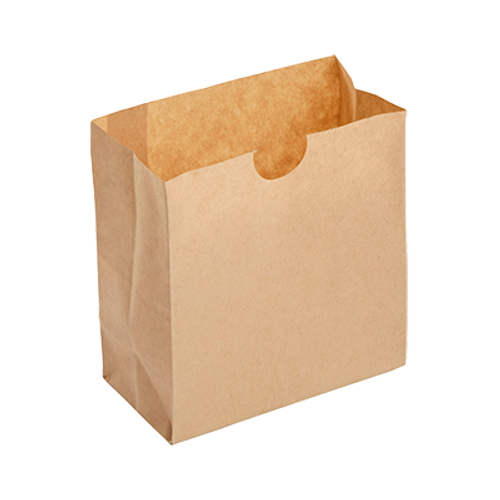 American Metalcraft SBN3 Natural Square Mini Snack Bag (250 Each Per Pack)