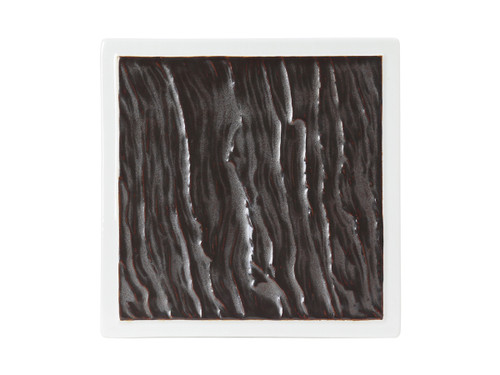Tuxton GKP-501 China Porcelain White Square Plate (1 Dozen)
