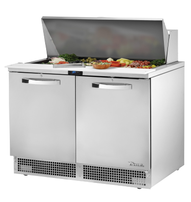 True TFP-48-18M-HC~SPEC3 SPEC SERIES 48.13" W Stainless Steel 2 Doors with 4 Shelves Sandwich and Salad Unit - 115 Volts