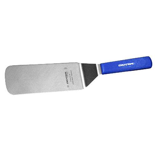 Dexter 19693H 8" Stainless Steel Cool Blue Grill Turner