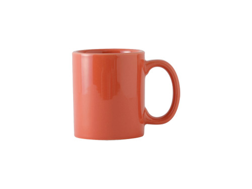 Tuxton BNM-1202 3-1/4" 12 Oz. Ceramic Cinnebar Mug (2 Dozen Per Case)