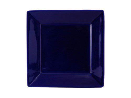 Tuxton BCH-0845 Ceramic Cobalt Square Plate (1 Dozen)