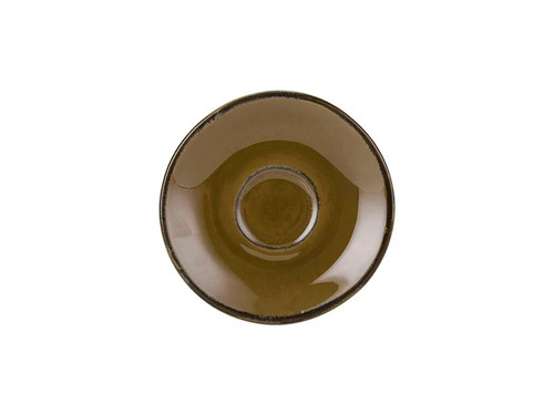 Tuxton GAJ-086 5" Ceramic Mojave Round Espresso Saucer (2 Dozen Per Case)