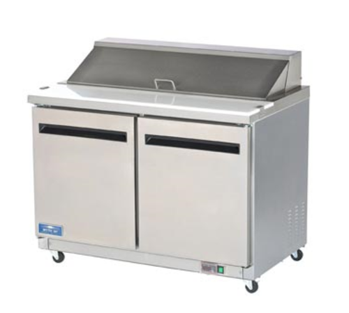 Arctic Air AST48R 48.25" W Two-Section Three Door Sandwich or Salad Prep Table